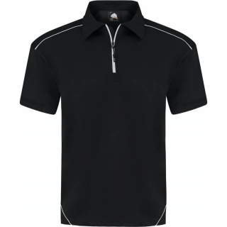 ORN Workwear Fireback 1183 Quarter Zip 100% Wicking Polyester Polo Shirt 200gsm